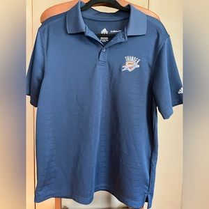 3/$30 OKC Thunder NBA Adidas Climalite Polo